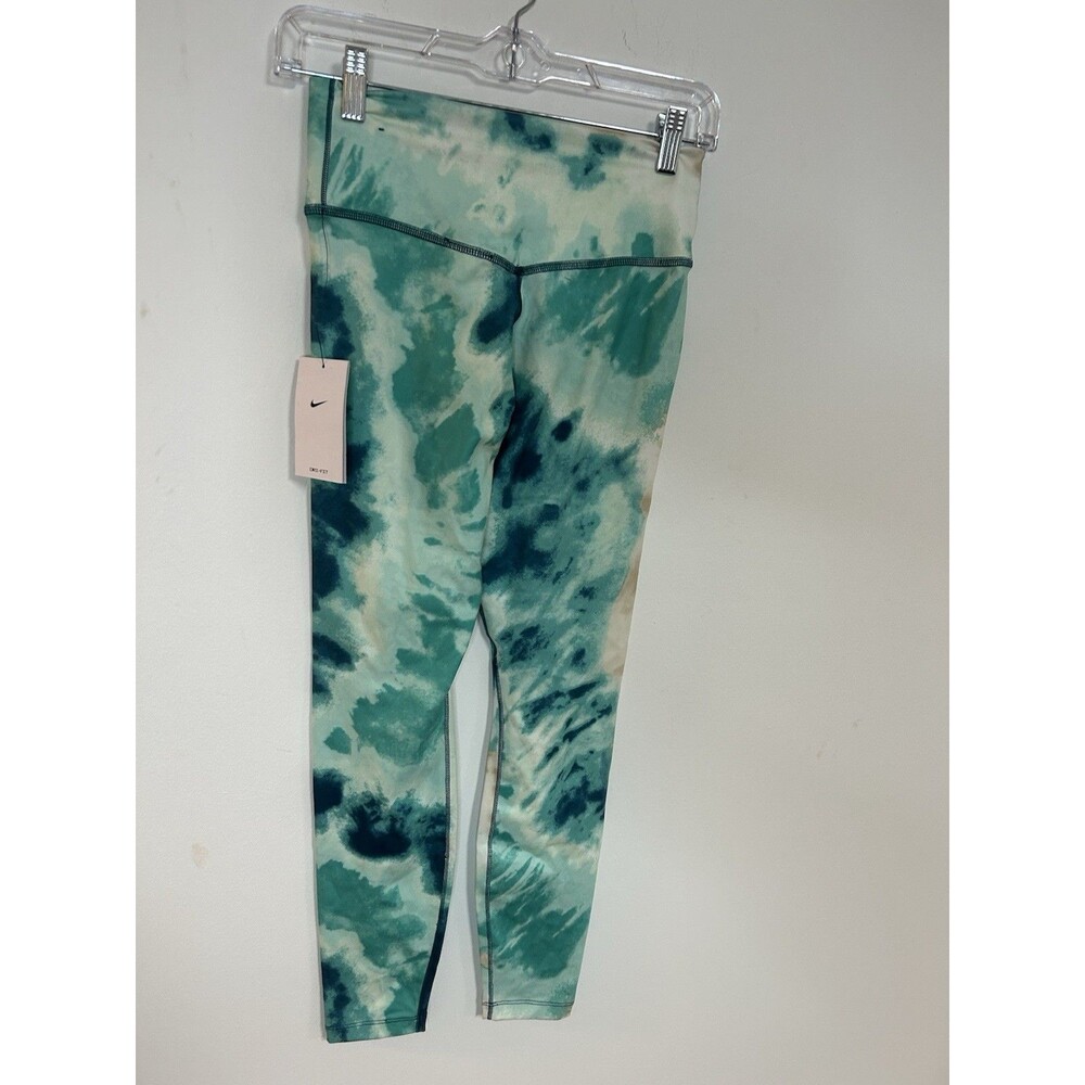 Nike Women’s Dri-Fit Tie Dye Leggings Small | High Rise Training NWT - Picture 7 of 9